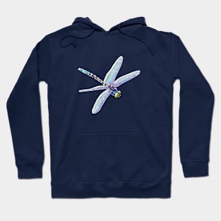 Blue Dragonfily Hoodie